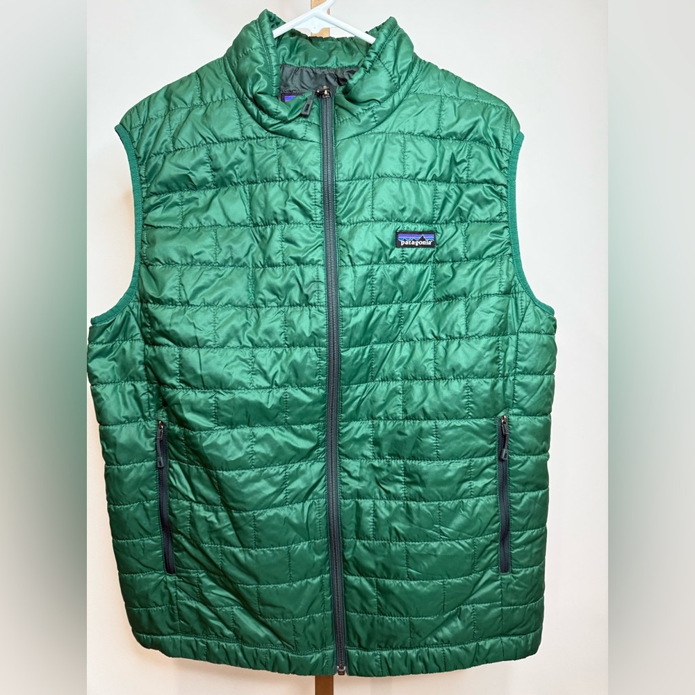 Men’s Patagonia Forest Green Puffer Vest